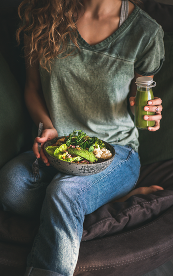 Auf halbem Weg zwischen vegan und Paleo